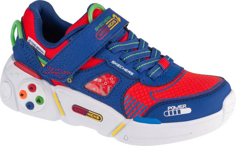 Skechers Gametronix 2.0 402270L-BLMT voor een jongen Blauw Sneakers