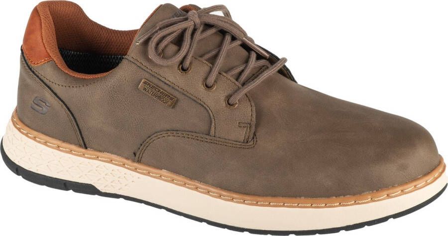 Skechers Garlan Pryor 205234-OLV Mannen Groen Sneakers