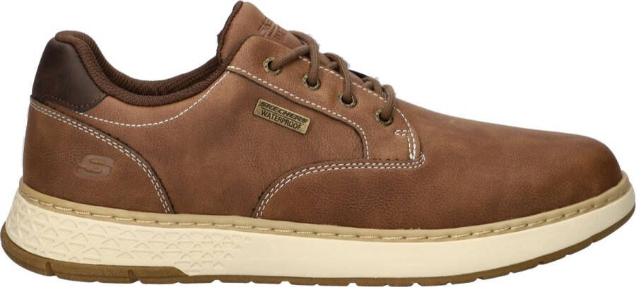 Skechers Garlan Pryor Heren Sneakers Bruin