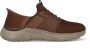 Skechers Bruine Slip-On Vegan Sneakers met Arch Support Brown Heren - Thumbnail 1