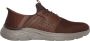 Skechers Bruine Slip-On Vegan Sneakers met Arch Support Brown Heren - Thumbnail 5