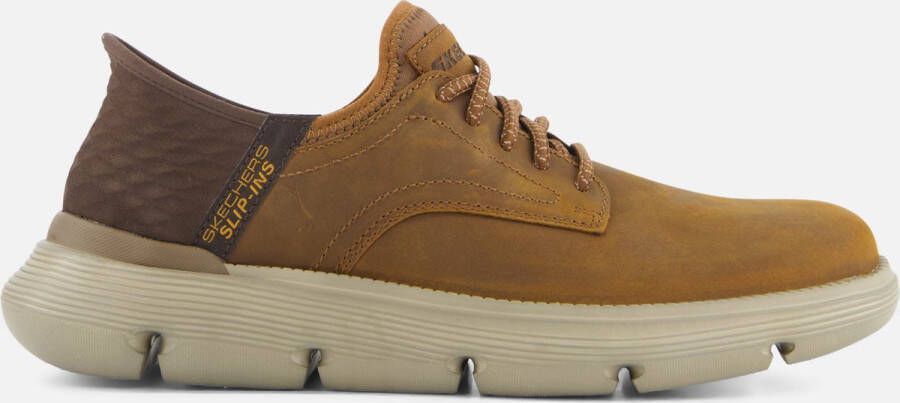 Skechers Hands Free Slip-ins Garza heren instapschoen Cognac