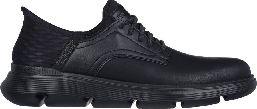 Skechers Slip-Ins: Garza Gervin 205046-BBK Mannen Zwart Schoenen