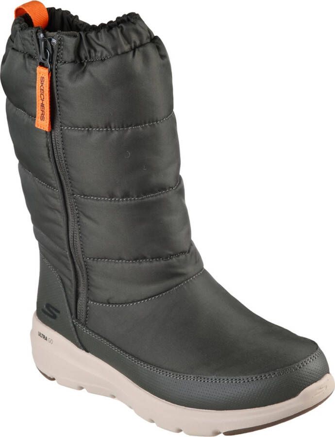 Skechers Glacial Ultra groen winterlaarzen dames (144171 OLV)