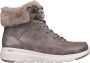 Skechers Glacial Ultra Cozyly Dames Laarzen Taupe - Thumbnail 1