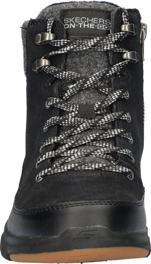 Skechers Glacial Ultra dames veterboot Zwart