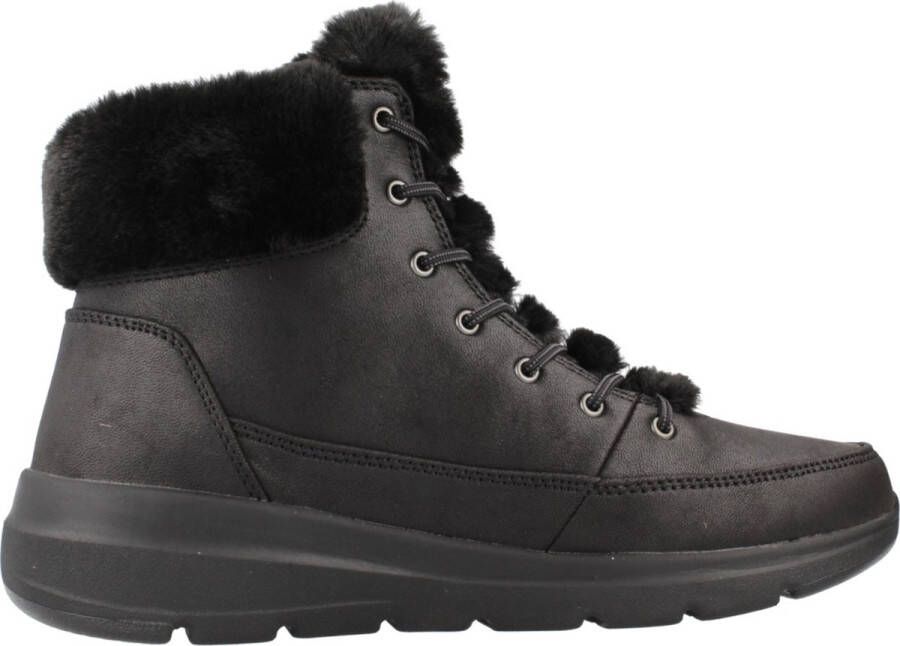 Skechers Glacial Ultra Winterlaarzen Black Dames