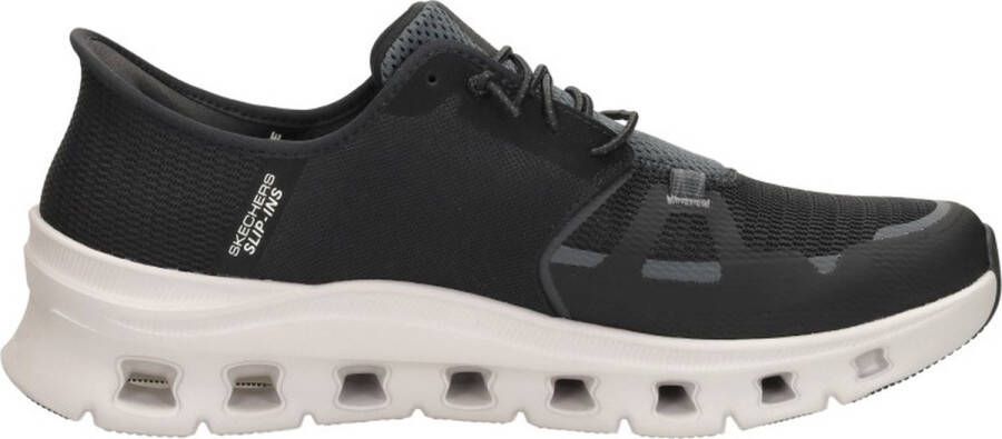 Skechers Hands Free Slip-Ins Glide Step Pro heren sneaker Zwart wit