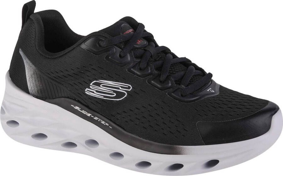 Skechers Glide Step Swift Frayment 232634-BKW Mannen Zwart Hardloopschoenen