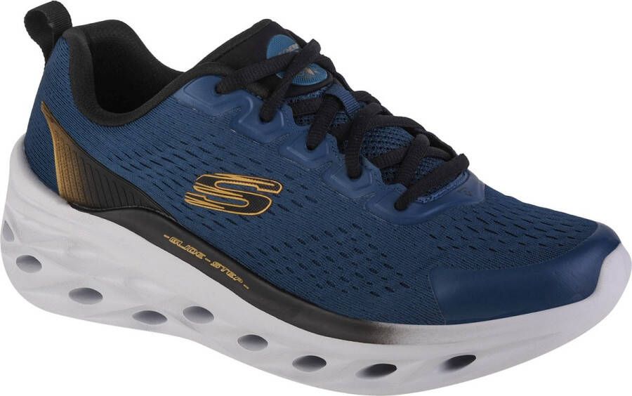 Skechers Glide Step Swift Frayment 232634-TLBK Mannen Blauw Hardloopschoenen