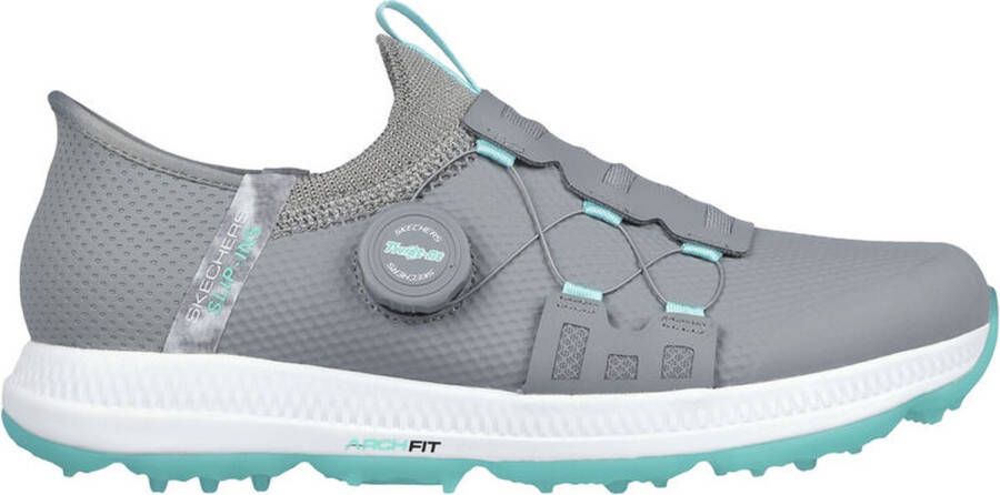 Skechers Go Golf Elite 5 Slip In Twist Fit-Grijs Aqua