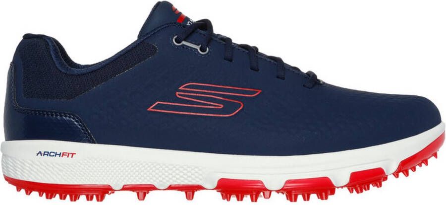 Skechers Go Golf Pro 6 SL Navy Rood Heren Golfschoenen