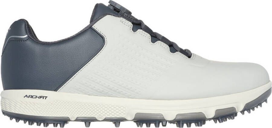 Skechers Go Golf Pro 6 SL Twist Wit Charcoal Heren Golfschoenen