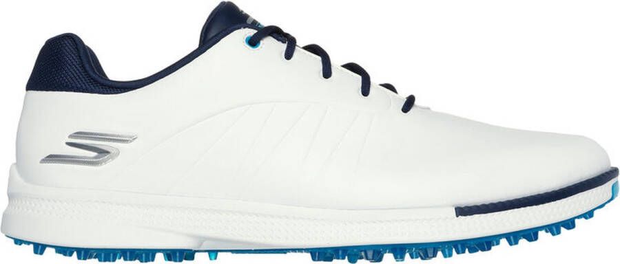 Skechers Go Golf Tempo GF Heren Golfschoenen Wit Blauw