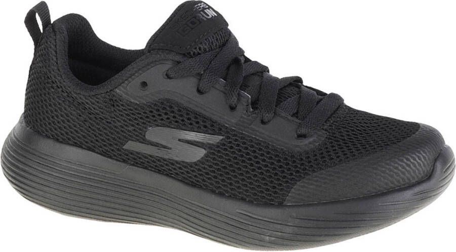 Skechers Go Run 400 V2 Omega 405100L-BBK voor een jongen Zwart Sneakers Sportschoenen