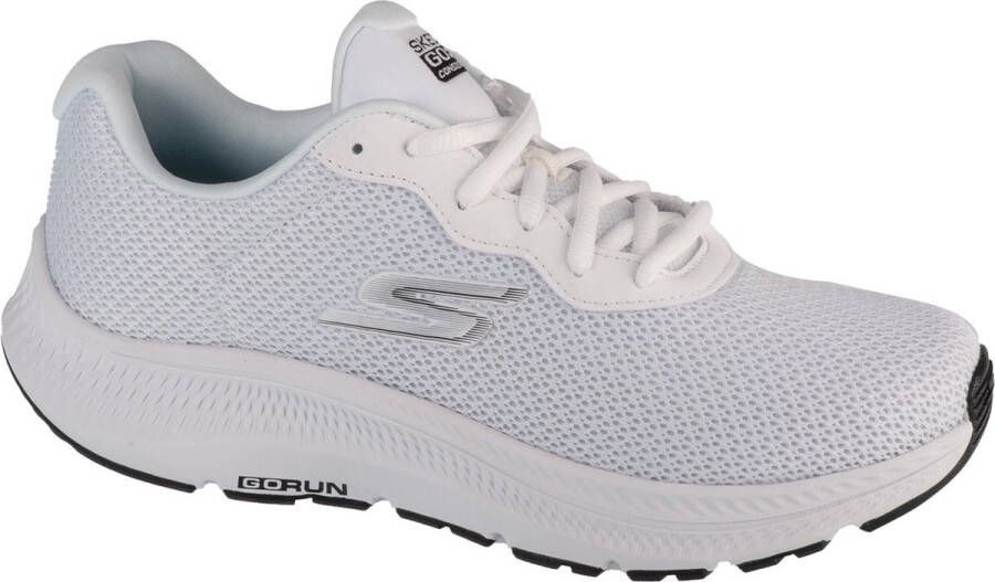 Skechers Go Run Consistent 2.0 Engaged 128605-WBK Vrouwen Wit Hardloopschoenen