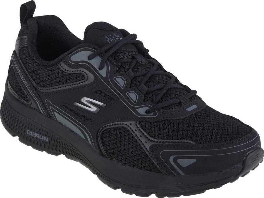 Skechers Go Run Consistent 220034-BKCC Mannen Zwart Sneakers Sportschoenen