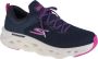 Skechers Go Run Swirl Tech-Dash Charge 128793-NVY Vrouwen Marineblauw Hardloopschoenen - Thumbnail 1