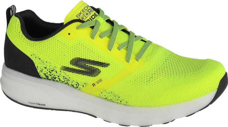 Skechers Go Run Ride 8 Hyper 55224-YLBK Mannen Mint Hardloopschoenen Sportschoenen