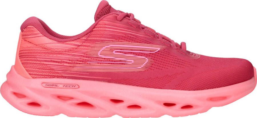 Skechers Go Run Swirl Tech Speed Ultimate Stride sneaker Pink Dames