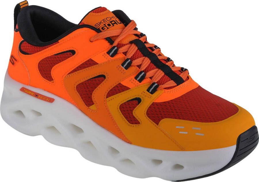 Skechers GO Run Swirl Tech-Surge 220301-ORG Mannen Oranje Sneakers