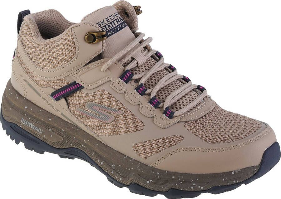 Skechers Go Run Trail Altitude Highly Elevated 128206-TPNV Vrouwen Beige Trekkingschoenen