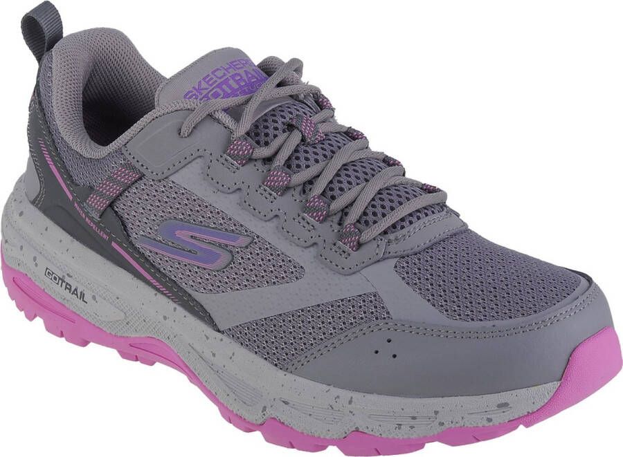 Skechers Go Run Trail Altitude-Ridgeback 128221-GYPK Vrouwen Grijs Hardloopschoenen