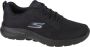 Skechers Go Walk 6 Avalo 216209-BBK Mannen Zwart Sneakers - Thumbnail 1