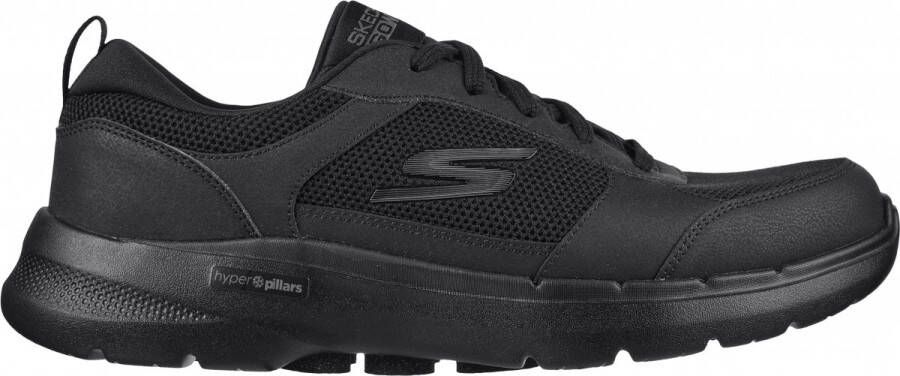 Skechers Go Walk 6 Compete Heren Sneakers Zwart