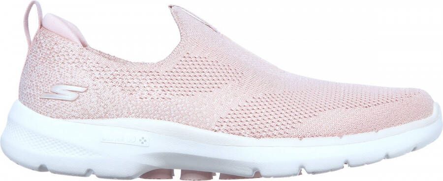 Skechers Slip-on sneakers GO WALK 6 GLIMMERING met zacht verdikt hieldeel