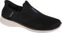 Skechers Go Walk 6 Fabulous View Slip-ins 124569-BKLV Vrouwen Zwart Sneakers Sportschoenen - Thumbnail 1