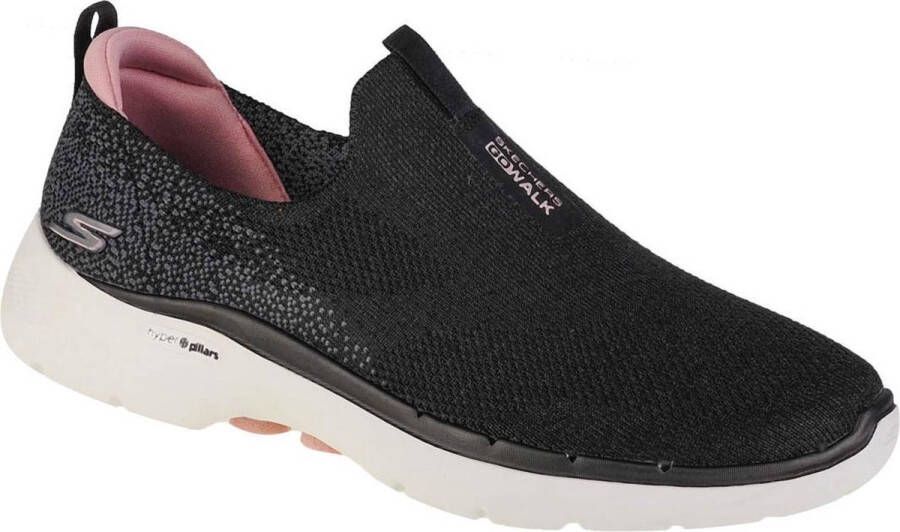 Skechers Slip-on sneakers GO WALK 6 GLIMMERING met zacht verdikt hieldeel