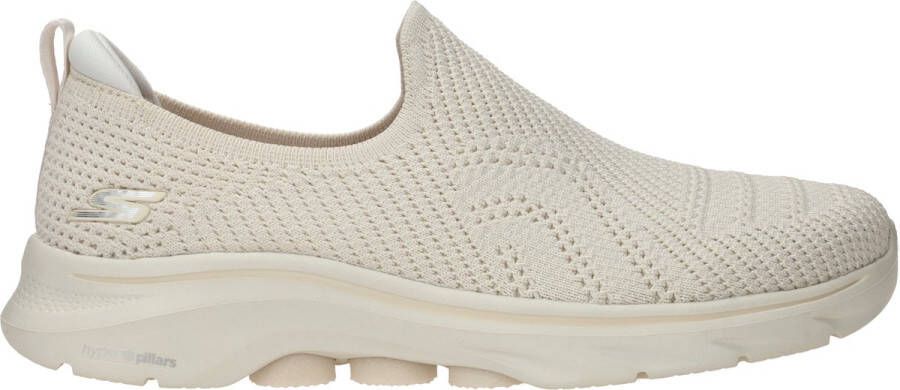 Skechers Go Walk 7 Amina Instappers Dames Beige