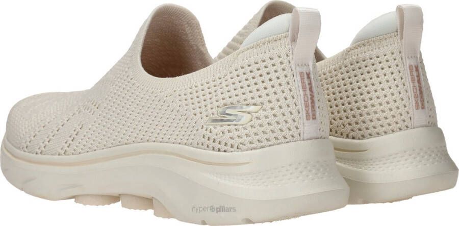 Skechers Go Walk 7 Amina VEGAN instapper Dames Beige