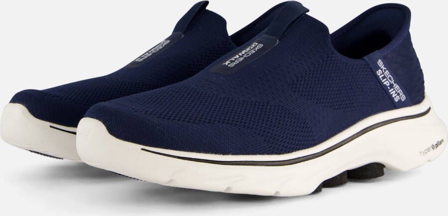 Skechers Go Walk 7 Easy On 2 Heren Instappers Donkerblauw