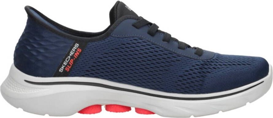 Skechers Stijlvolle Herensneaker voor dagelijks gebruik Blue Heren