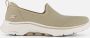 Skechers Go Walk 7 Slip On Instappers beige Dames - Thumbnail 1