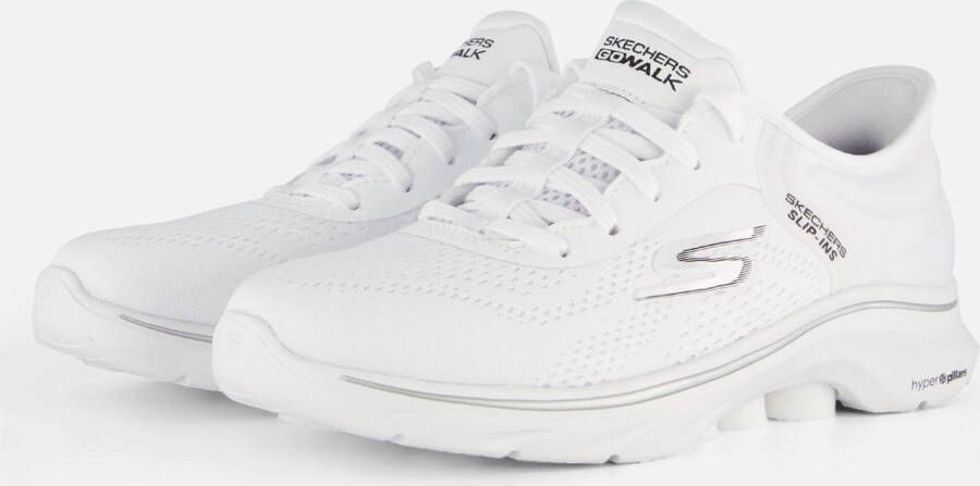 Skechers Go Walk 7 Valin Slip-Ins Vegan veterschoen White Dames