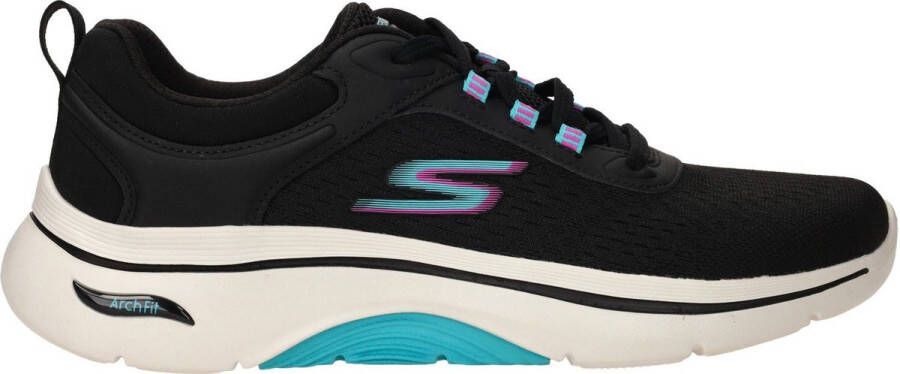 Skechers Go Walk Arch Fit 2.0 Balin VEGAN Sneaker Vrouwen Zwart