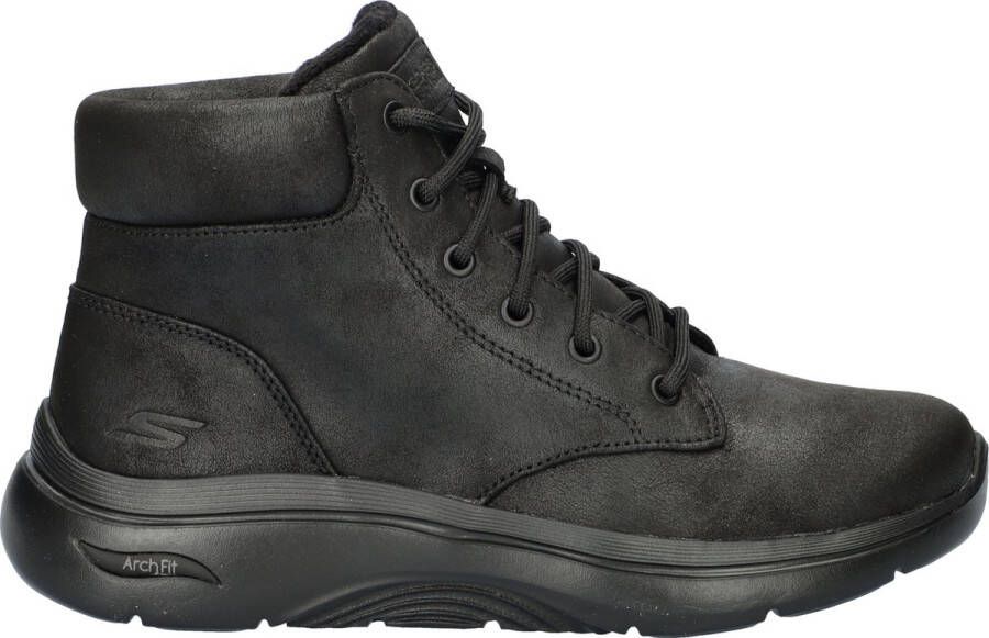 Skechers Go Walk Arch Fit 2.0 dames veterboot Zwart