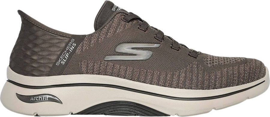 Skechers Go Walk Arch Fit 2.0 Grand Select 2 Slip-Ins instapper Brown Heren