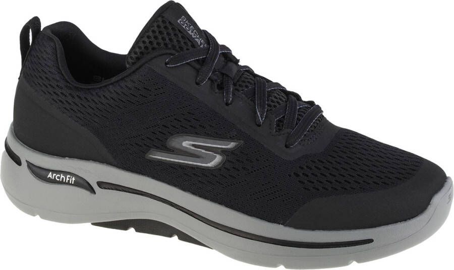 Skechers Go Walk Arch Fit 216116 BLK Mannen Zwart Sneakers