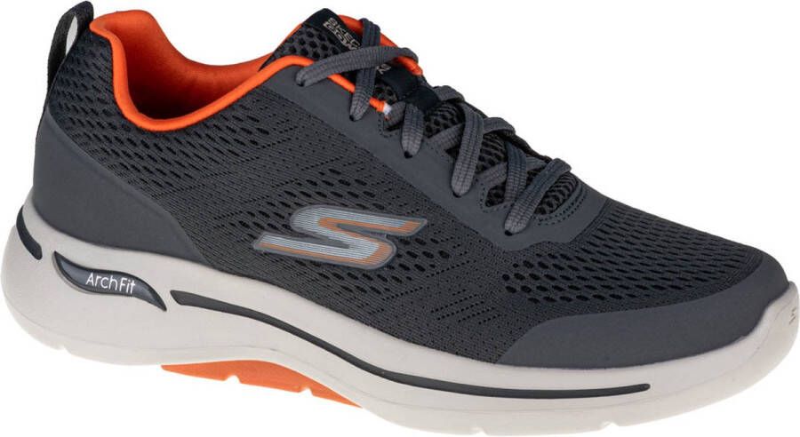 Skechers Go Walk Arch Fit 216116-CCOR Mannen Grijs Sneakers