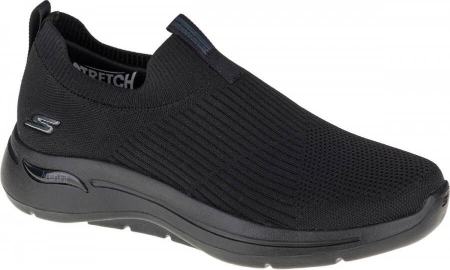 Skechers Go Walk Arch Fit 216118 BBK Mannen Zwart Sneakers