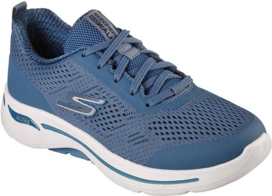 Skechers Go walk Arch Fit dames sneaker Blauw