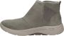 Skechers Go Walk Arch Fit Enkellaarsjes Plat taupe - Thumbnail 1