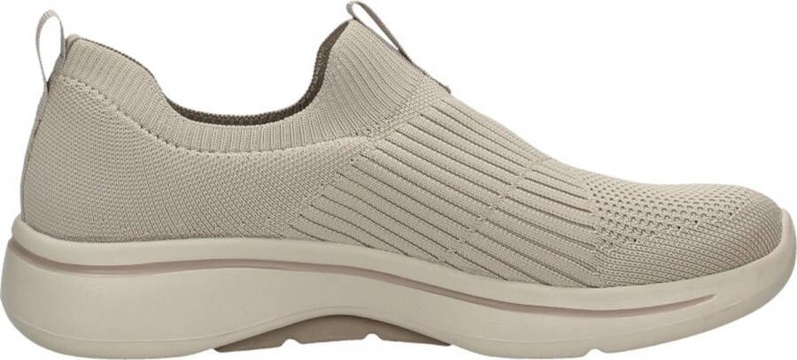 Skechers Go Walk Arch Fit Iconic Sportief taupe