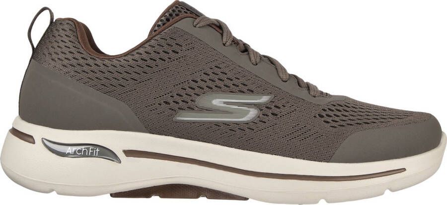 Skechers Go Walk Arch Fit Idyllic Heren Sneakers Taupe