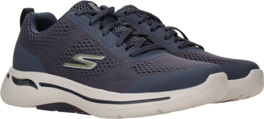 Skechers Go Walk Arch Fit-Idyllic Heren Sneakers Donkerblauw