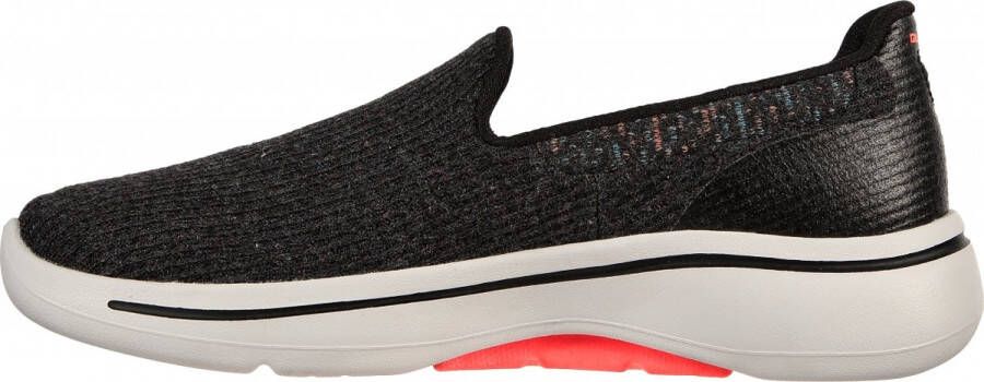 Skechers GO WALK ARCH FIT OUR EARTH Black Hot Pink